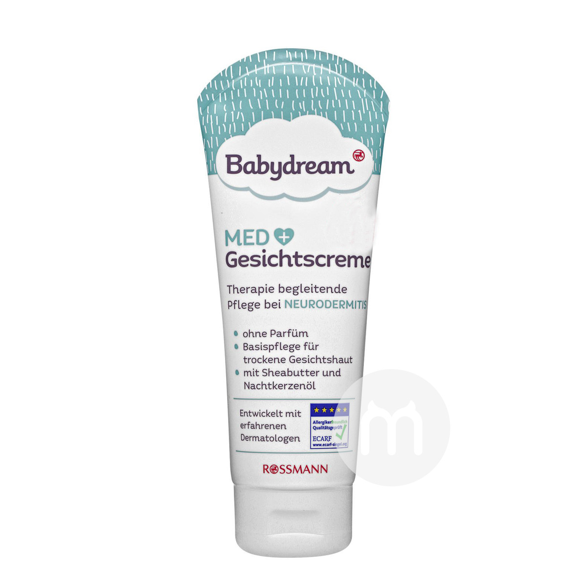 Babydream Germany Babydream MED Krim Perawatan Medis Wajah Bayi dan Balita Ultra-sensitif Versi Luar Negeri