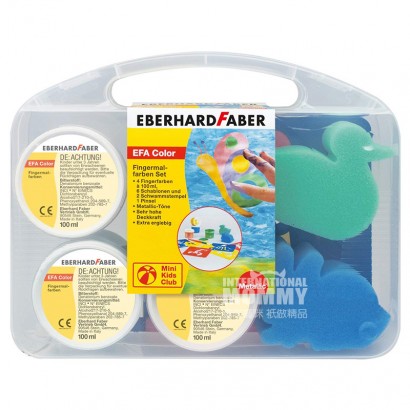 EBERHARD FABER Jerman EBERHARD FABER anak-anak 4-jari jari cat kasus aksesoris luar negeri