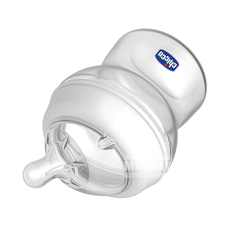 Chicco Italia bayi bionik ibu alami merasa kaliber lebar silikon dot botol susu PP 150 ml 0 bulan atau lebih Versi luar 