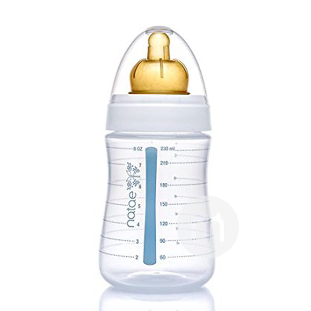 Natae France Natae dot lebar-mulut dot botol susu PP 230ml versi 6-18 bulan di luar negeri