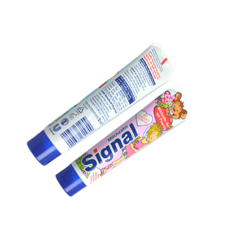 [4 buah] 1 pasta gigi sinyal Jerman untuk anak-anak untuk mencegah karies tertelan versi luar negeri