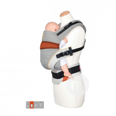 Manduca German Baby Carrier Gray / Orange XT Series Edisi Luar Negeri