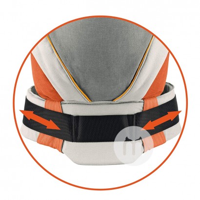Manduca German Baby Carrier Gray / Orange XT Series Edisi Luar Negeri