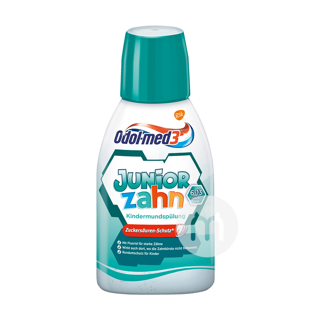 Odol • med3 Jerman Odol • med3 Children`s Mint Flavour Mouthwash 6-13 Tahun Versi Luar Negeri
