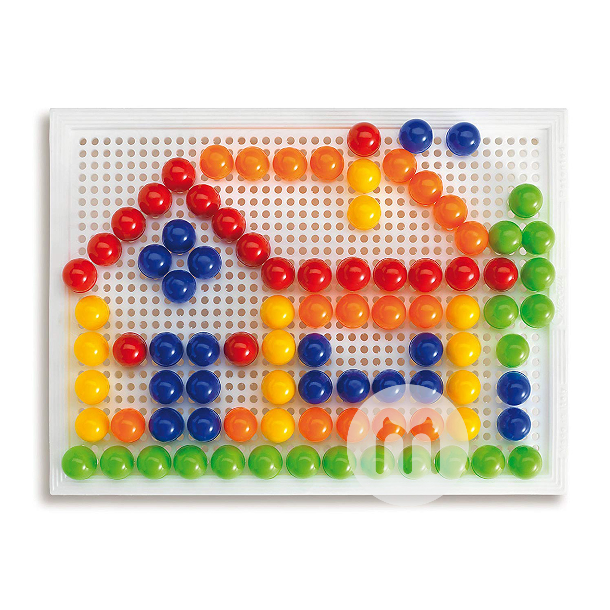 mainan puzzle kuku jamur anak-anak Italia Quercetti versi 0923 di luar negeri