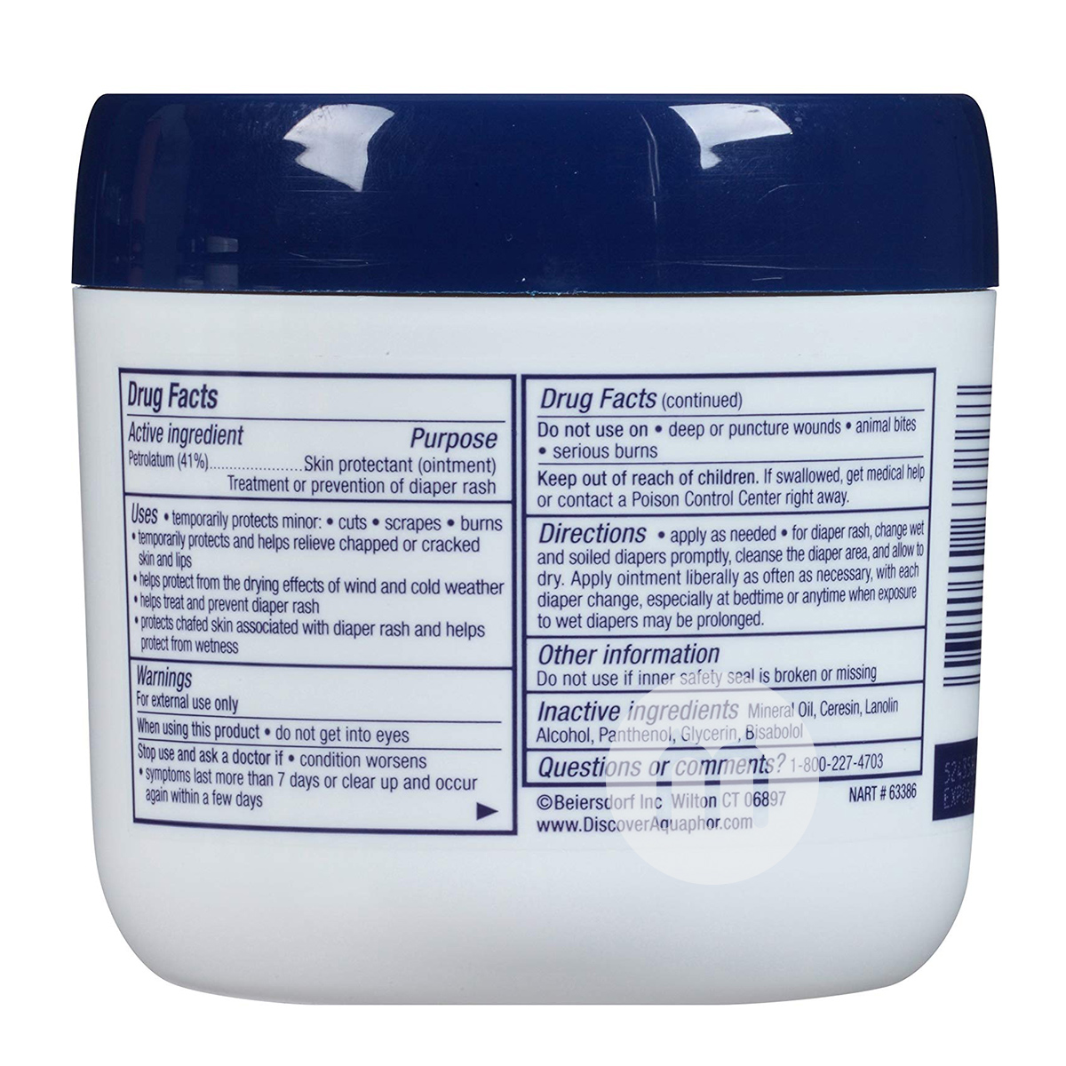 Aquaphor American Aquaphor Bayi Universal Nursing Cream 396g Versi Luar Negeri