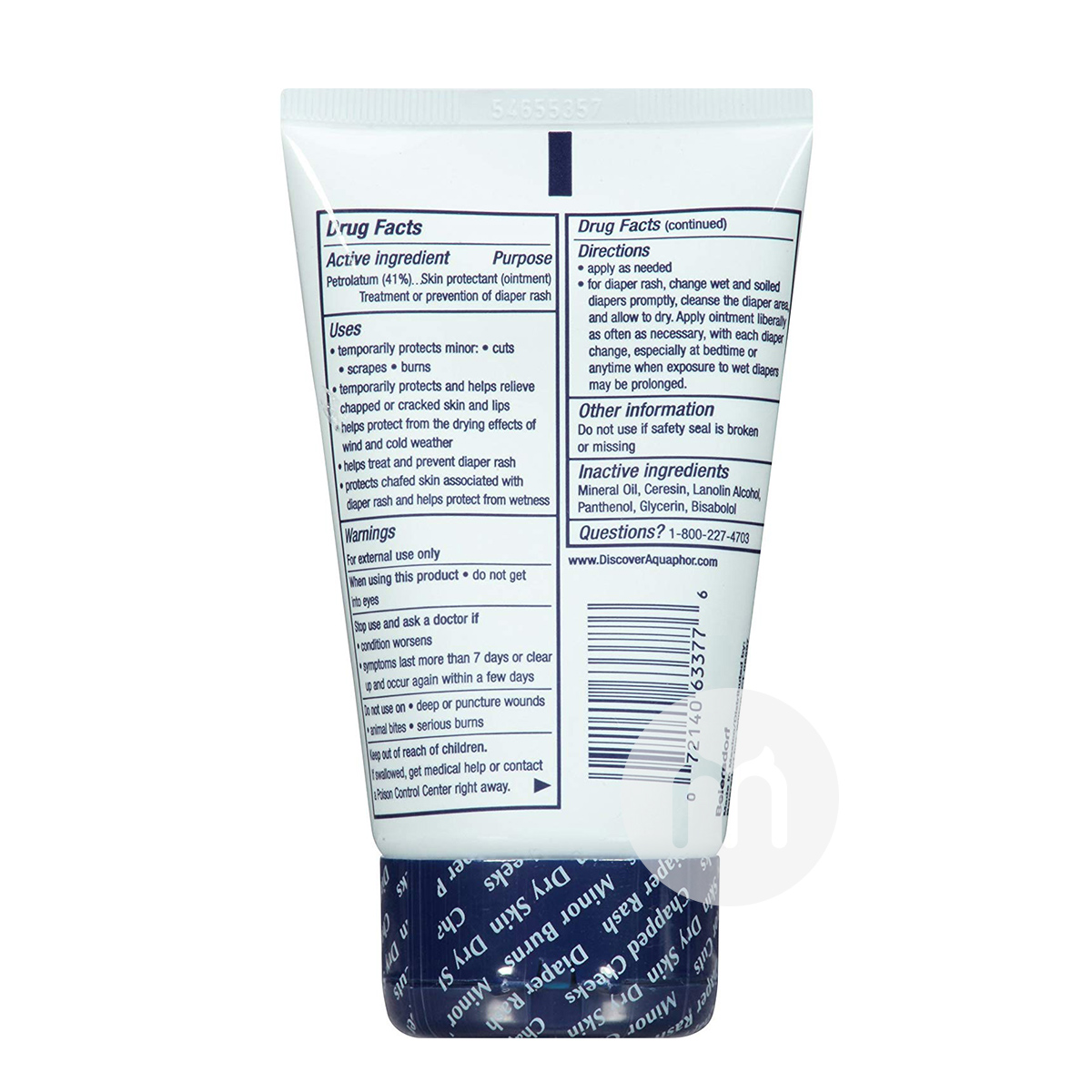 Aquaphor American Aquaphor Bayi Krim Bawah Universal 85g Versi Luar Negeri