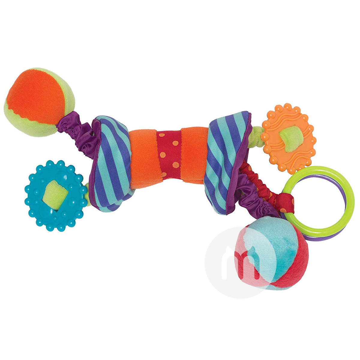 MAINAN MANHATTAN Versi Amerika bayi mainan teether berwarna-warni di luar negeri