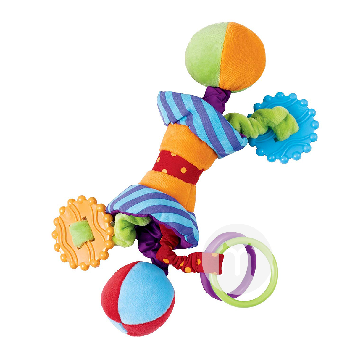 MAINAN MANHATTAN Versi Amerika bayi mainan teether berwarna-warni di luar negeri