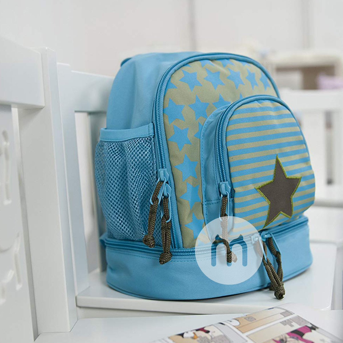 Lassig Jerman Lassig pola bintang lima ransel anak-anak TK versi luar negeri