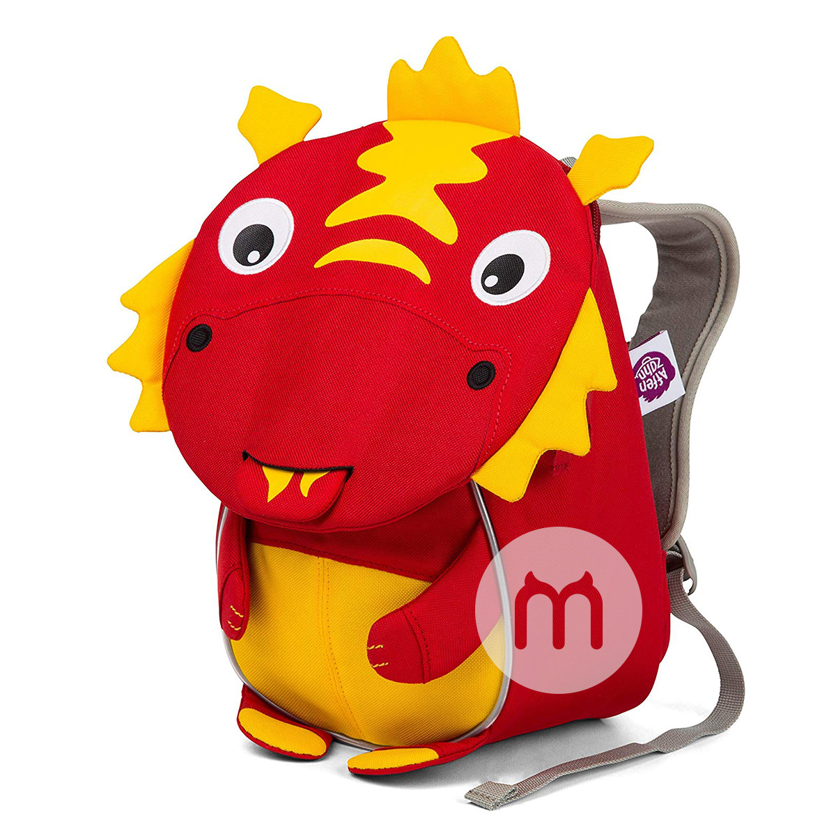 Affenzahn Jerman Affenzahn binatang lucu dinosaurus merah TK anak-anak ransel 1-3 tahun versi luar negeri