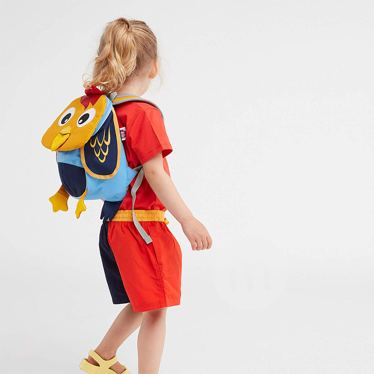 Affenzahn Jerman Affenzahn binatang lucu ayam kuning anak-anak TK ransel versi 1-3 tahun di luar negeri