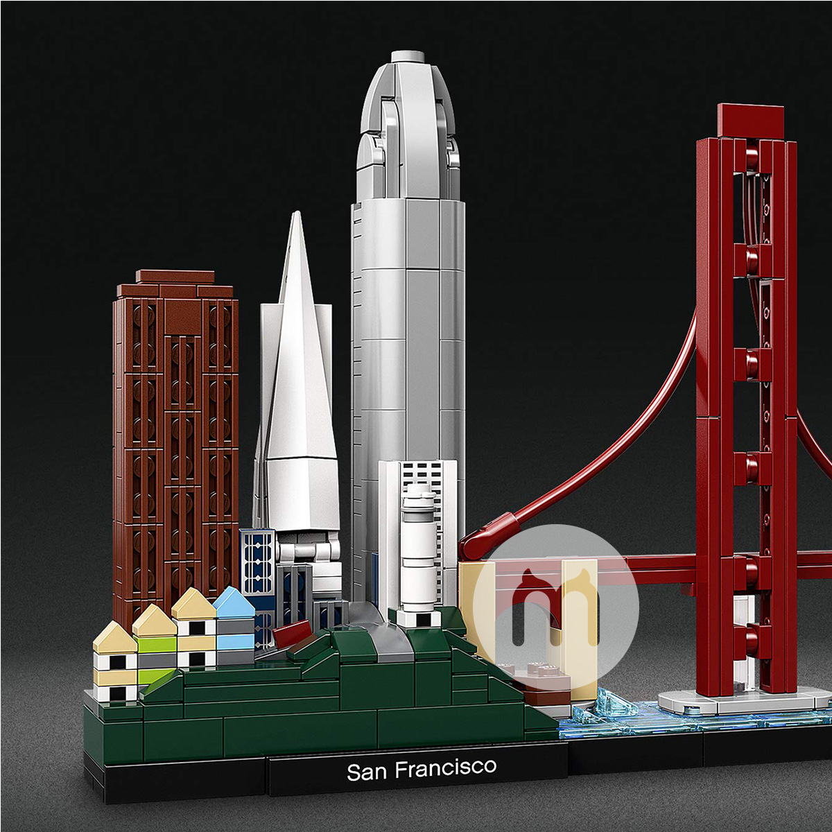 Seri Arsitektur Denmark LEGO 21043 San Francisco Overseas Edition
