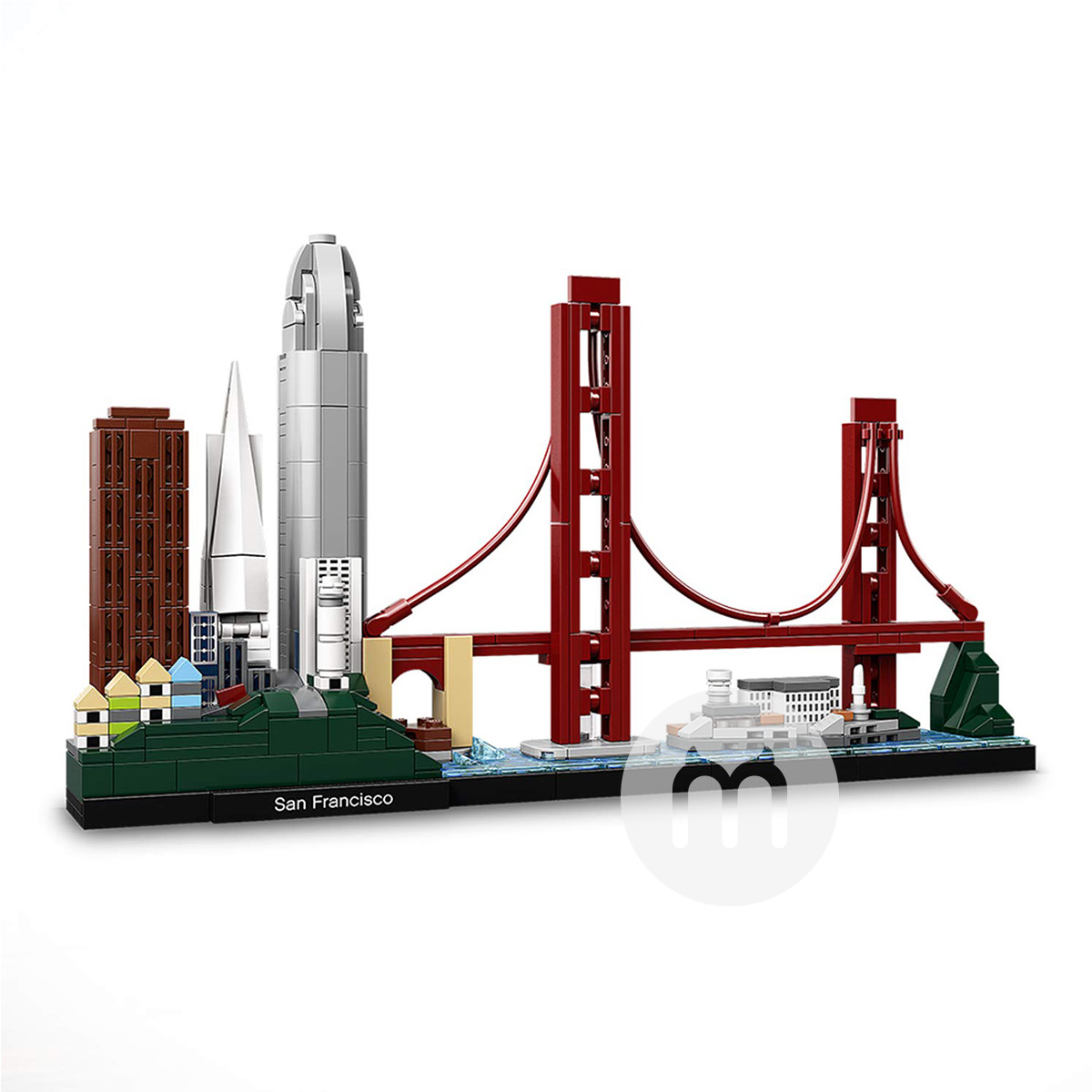 Seri Arsitektur Denmark LEGO 21043 San Francisco Overseas Edition