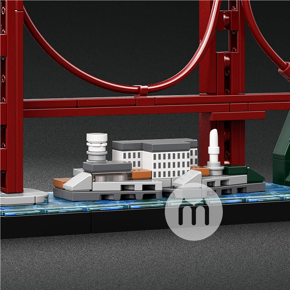 Seri Arsitektur Denmark LEGO 21043 San Francisco Overseas Edition