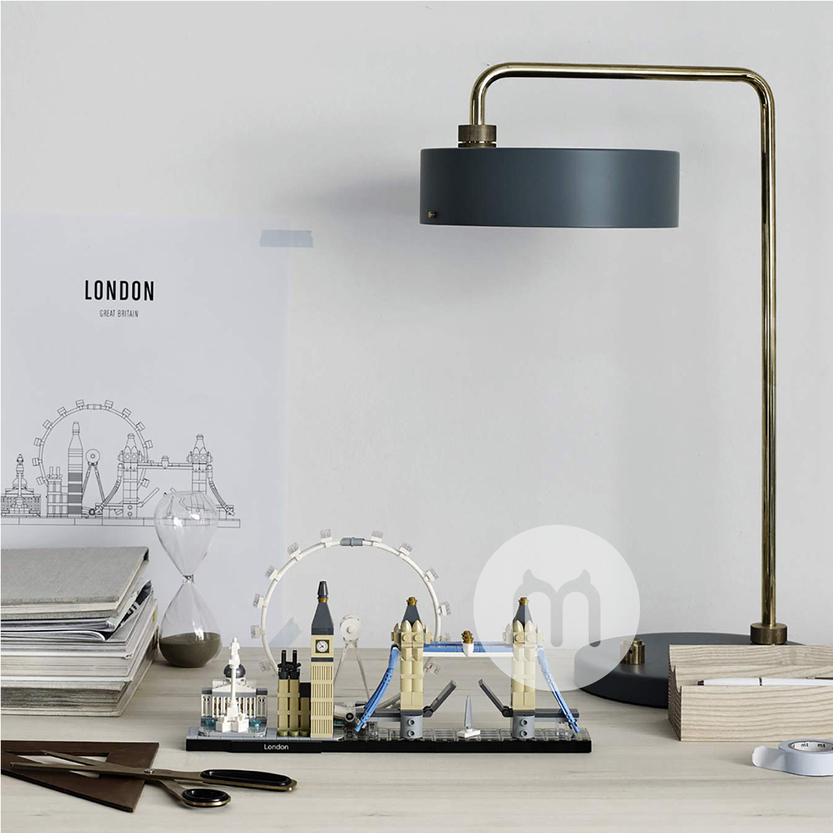 Seri Arsitektur Denmark LEGO 21034 London Edisi Luar Negeri