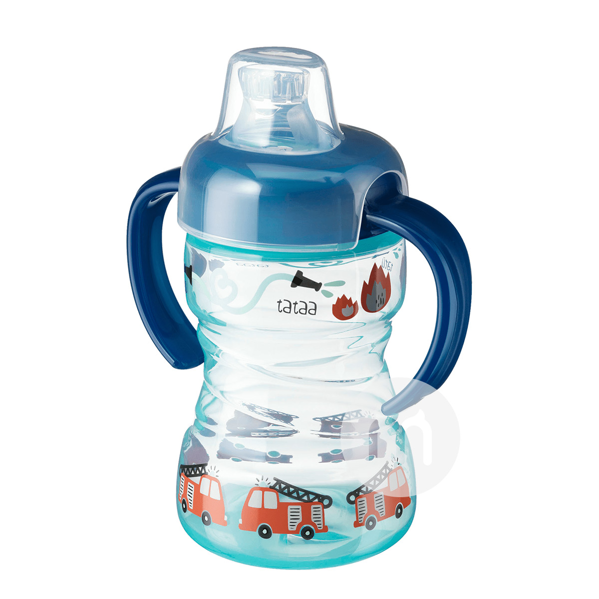 Babylove German Duckbill Cup Pelatihan Gagang Pegangan Ganda 260ml Lebih dari 6 Bulan Versi Luar Negeri