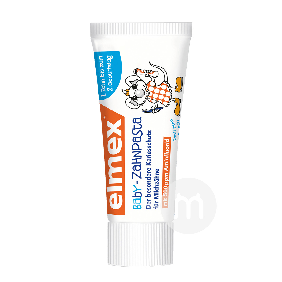 pasta gigi bayi Elmex Jerman versi 0-2 tahun di luar negeri
