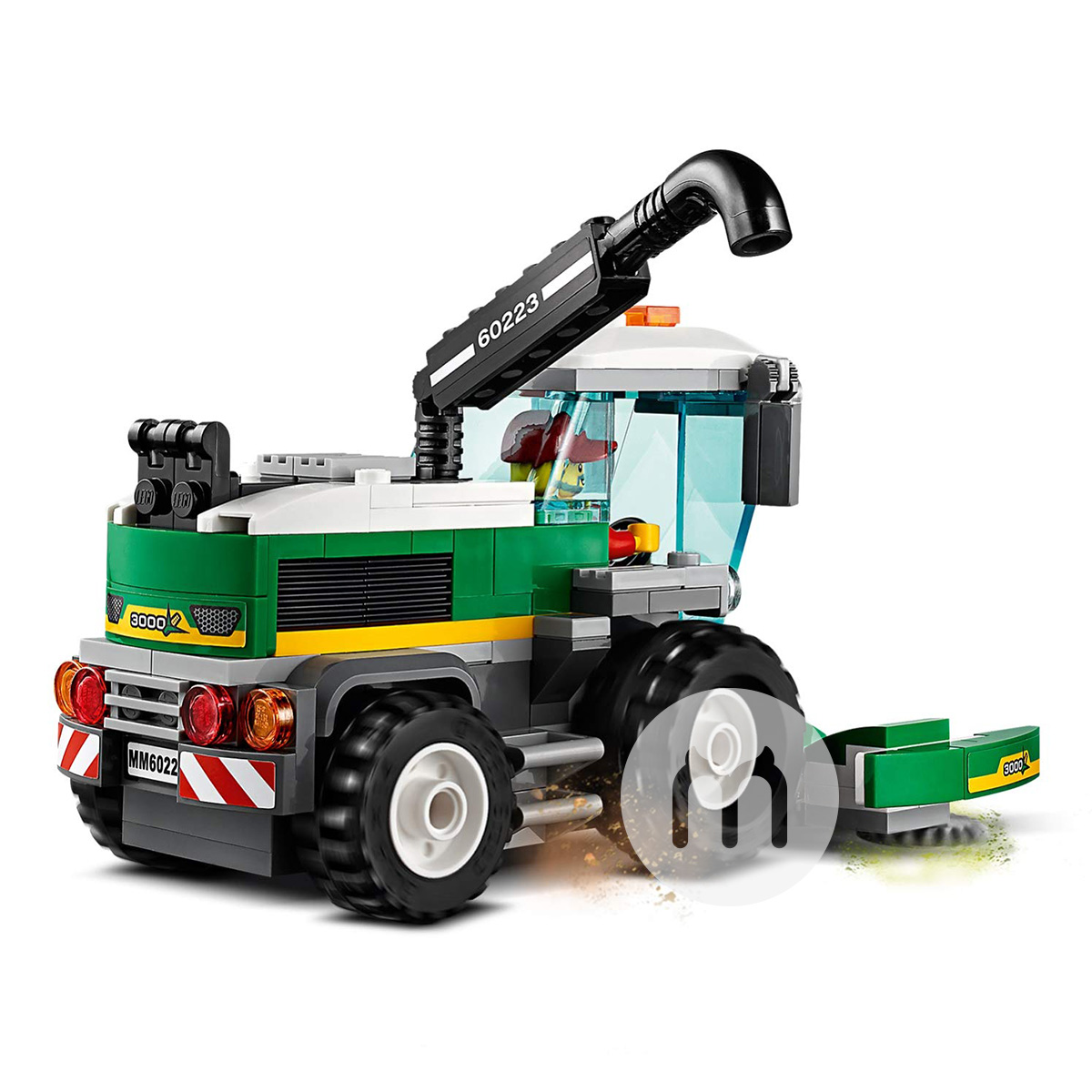 LEGO Transporter Seri Harvester Kota Denmark 60223 Edisi Luar Negeri