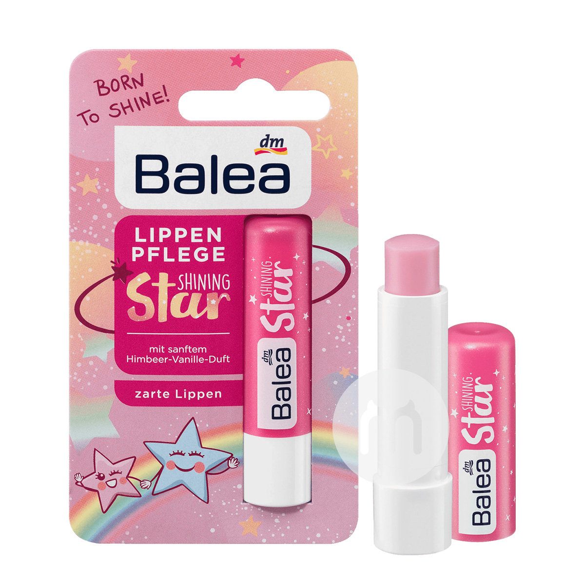 Balea Jerman Shining Star Child Care Lipstik Edisi Luar Negeri
