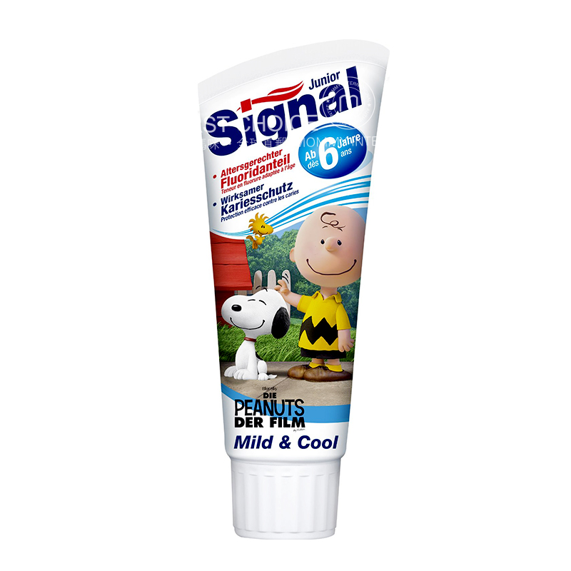 Sinyal pasta gigi anak-anak Jerman dapat menelan pasta gigi pembusukan fluoride berusia 6-12 tahun di luar negeri