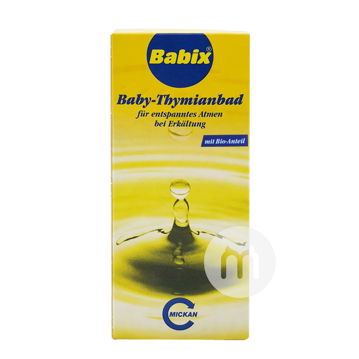 Babix German Baby Minyak Esensial Anti-Cold Bath Versi Luar Negeri