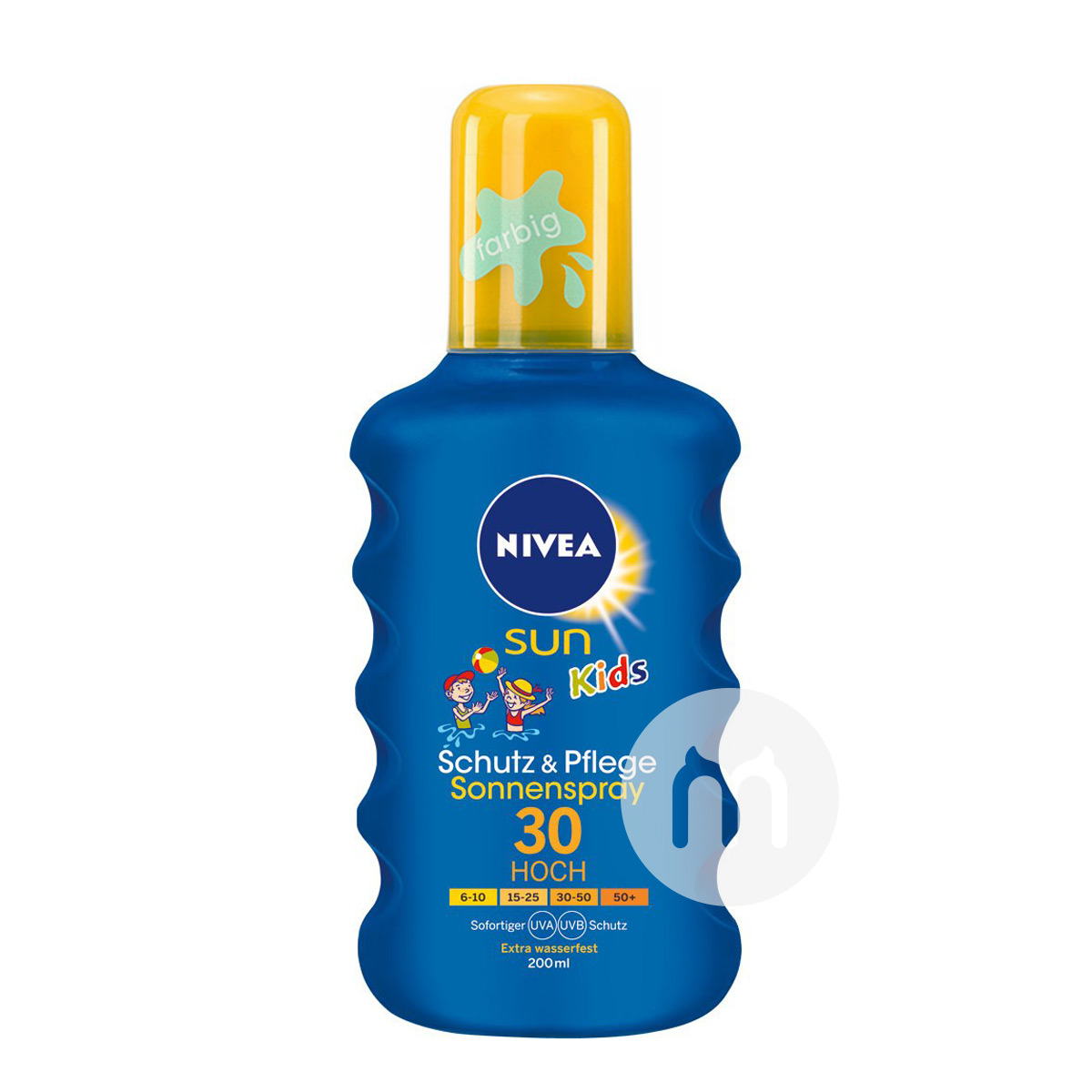 NIVEA Jerman versi luar negeri tahan air tabir surya SPF30 anak-anak Jerman 