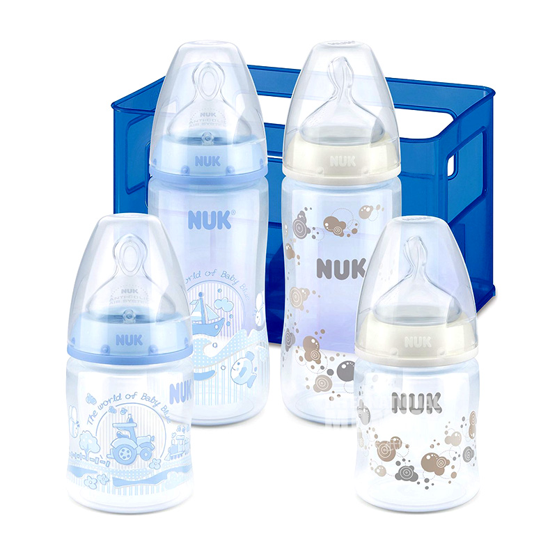 NUK set botol anti kembung Jerman edisi 4 di luar negeri