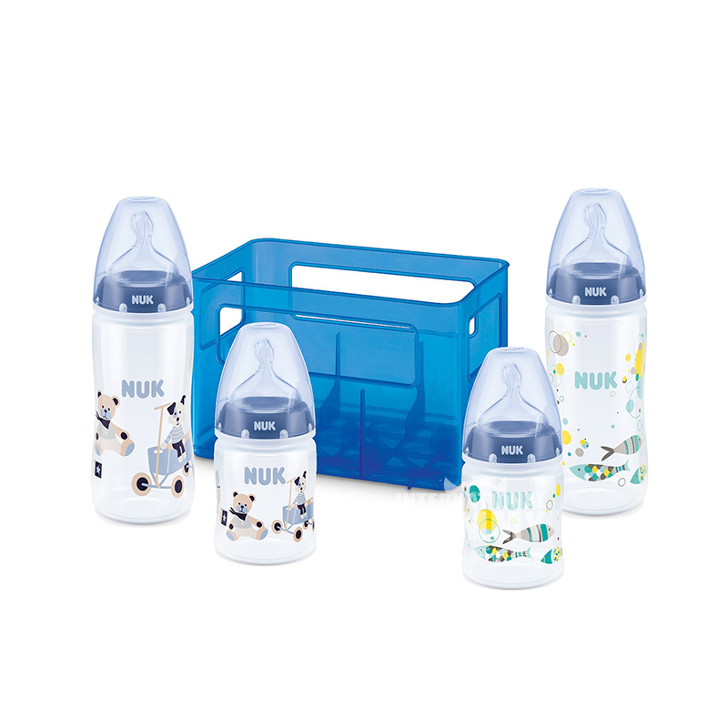 NUK set botol anti kembung Jerman edisi 4 di luar negeri