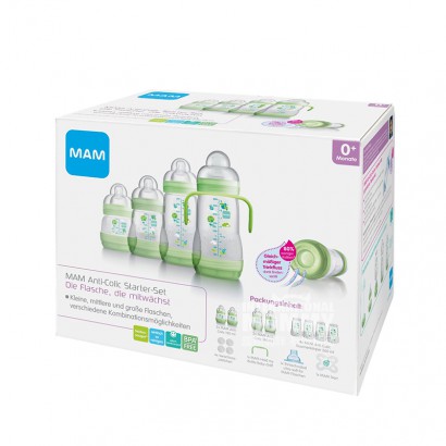 MAM Austria anti-perut kembung masuk botol bayi baru 15-piece set vers...