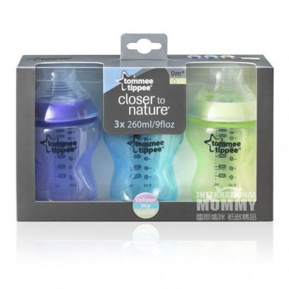 Tommee Tippee Susu Payudara Inggris Warna Alami Bayi Botol 3 Piece Set...