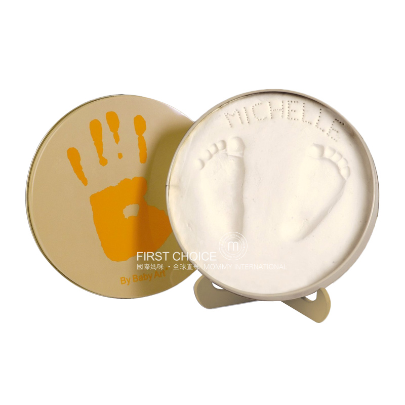 Baby art jerman kotak ajaib bayi dicetak di tangan dan kaki