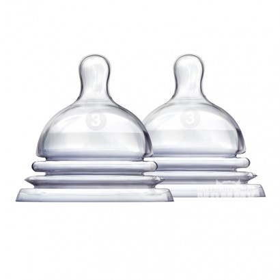 Munchkin US 3-stage fast flow pacifiers 2 packs selama lebih dari 6 bu...