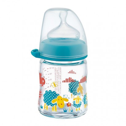 Nip Germany botol kaca kaliber anti-kembung berkaliber lebar 120ml 0 b...