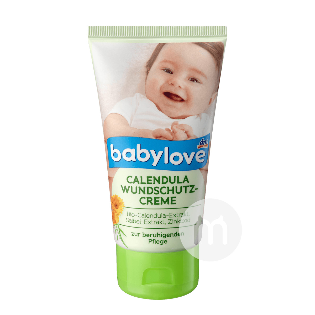 Babylove Jerman Baby Organic Calendula Butter Cream Versi Luar Negeri