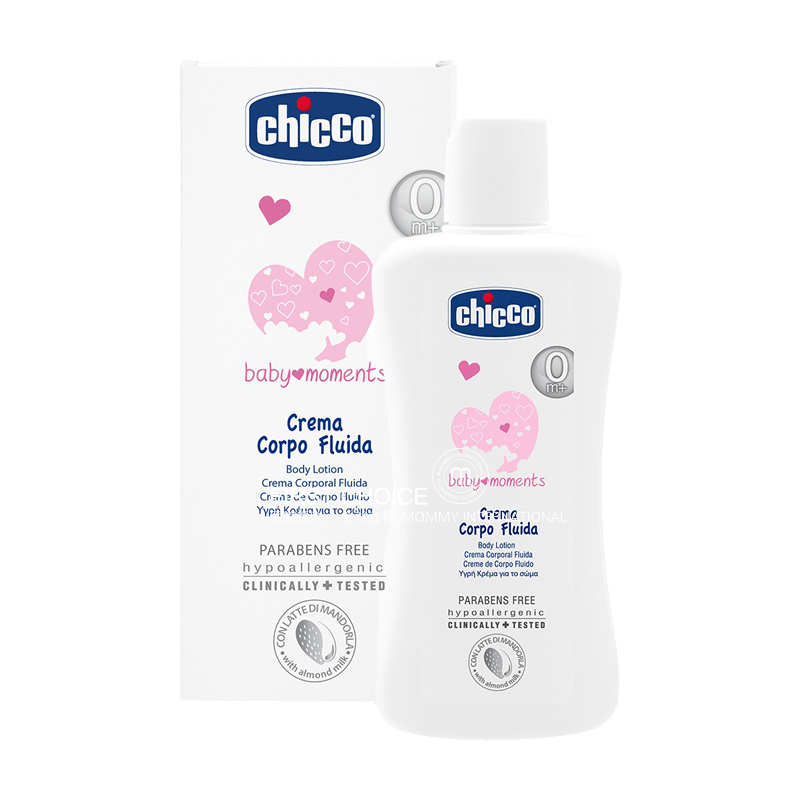 Chicco Italian Natural Almond Body Lotion Versi Luar Negeri
