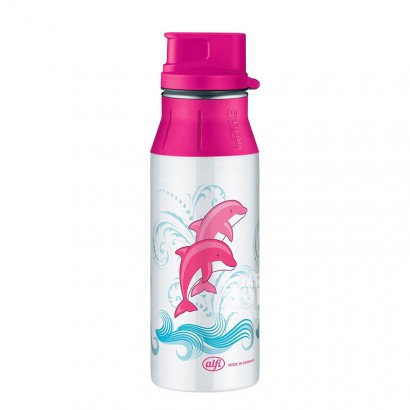 Alfi Kartun Jerman Anak-anak Stainless Steel Cup 0.6L Versi Luar Neger...