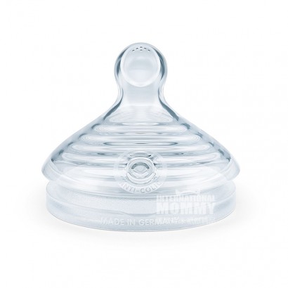 NUK Jerman NUK Super Wide Mouth Silicone Nipple 2 Bagian M No. 2 Paket...