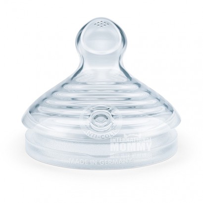 NUK Jerman NUK Super Wide Mouth Silicone Nipple 2 Bagian L No. 2 Paket...
