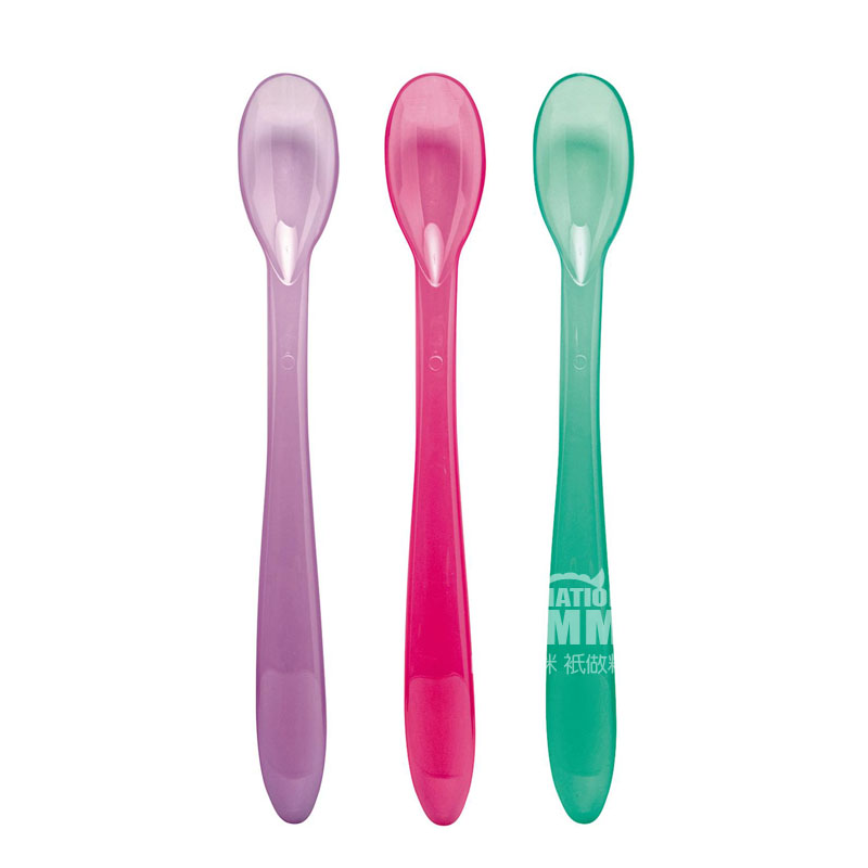 Babydream Jerman Babydream Baby Spoon Three Pack Versi Luar Negeri