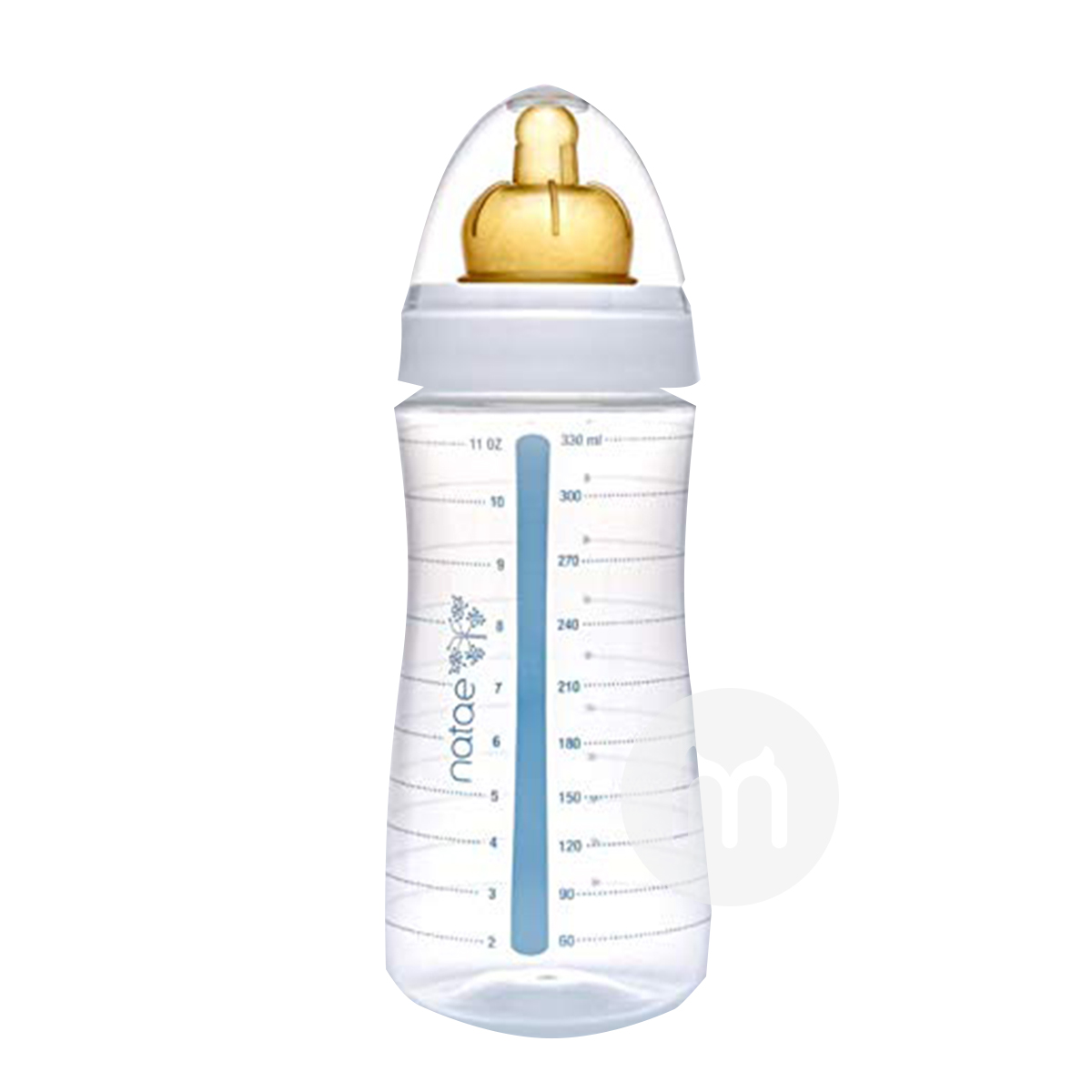 Natae France Natae dot lebar-mulut dot botol susu PP 330ml 18 bulan at...
