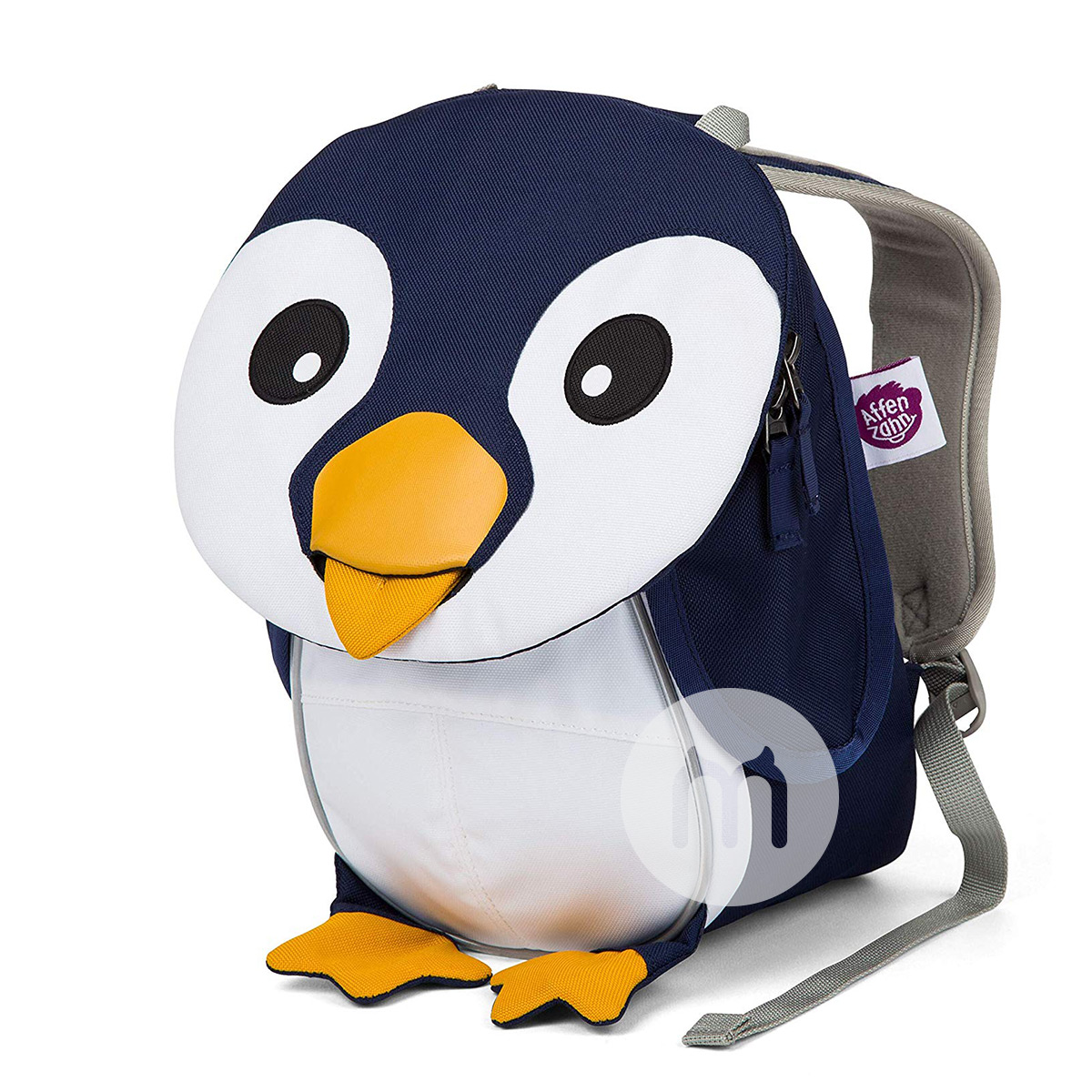 Affenzahn Jerman Affenzahn lucu hewan penguin biru anak-anak TK ransel...