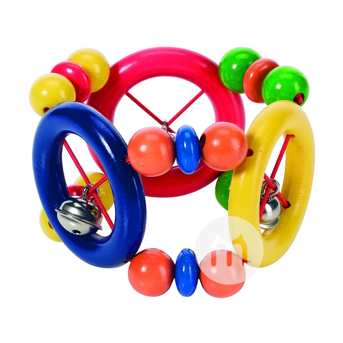 Heimess Jerman Heimess bayi mainan rattle tangan elastis versi luar ne...