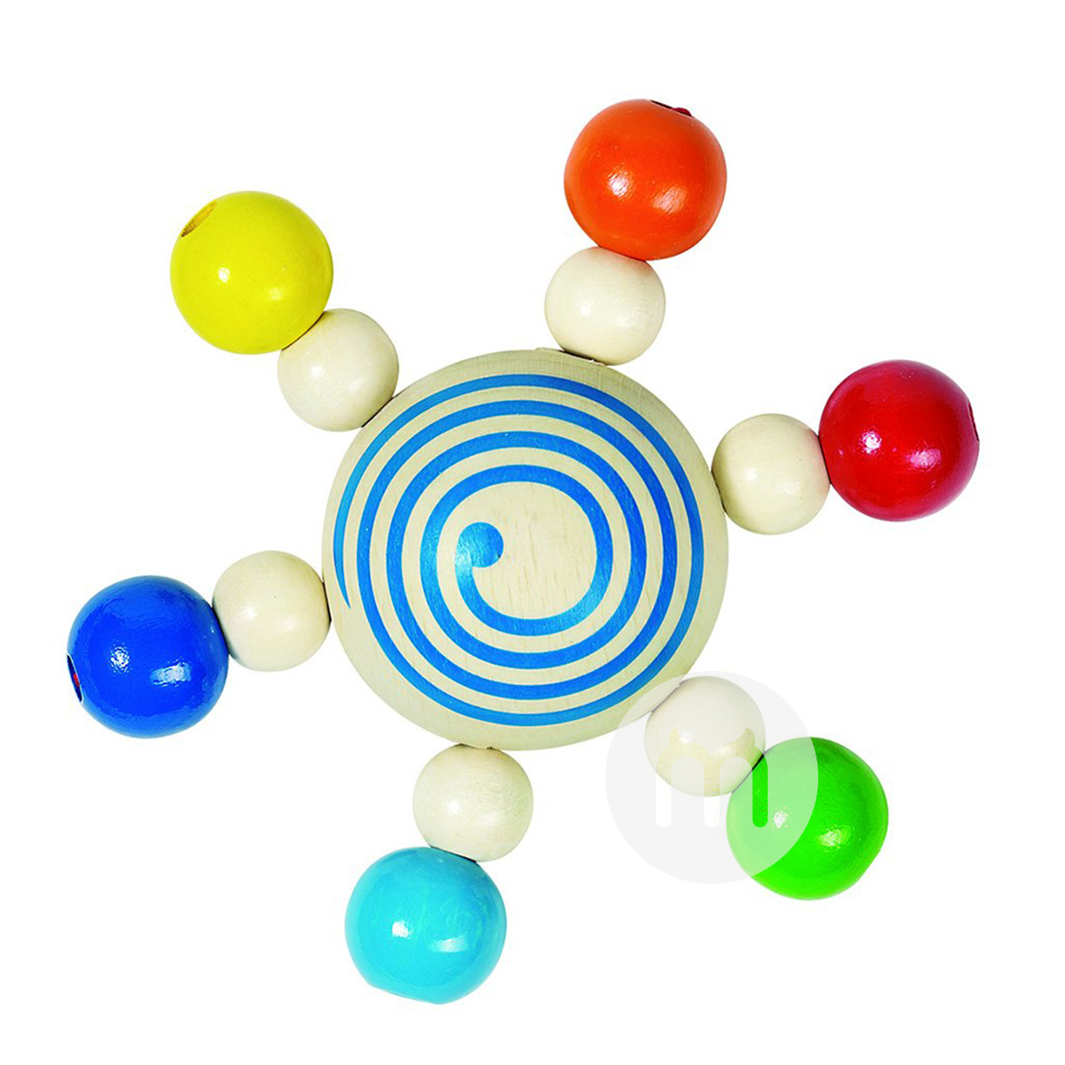 Heimess Jerman Heimess bayi mainan kayu warna berputar versi luar nege...