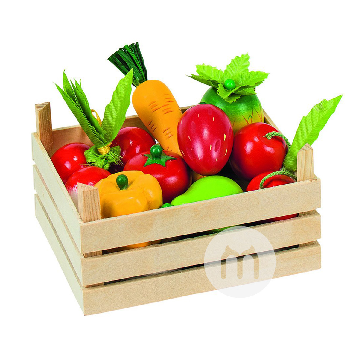 Goki Jerman Goki mainan anak-anak dari buah dan sayur kayu di luar neg...