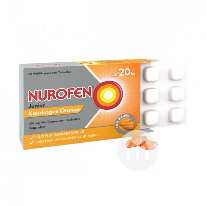 NUROFEN Jerman bayi dan anak-anak muda dengan demam dan tablet kenyal ...