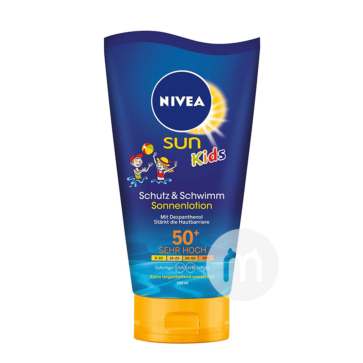 NIVEA olahraga renang anak-anak Jerman tabir surya tahan air SPF50 ver...