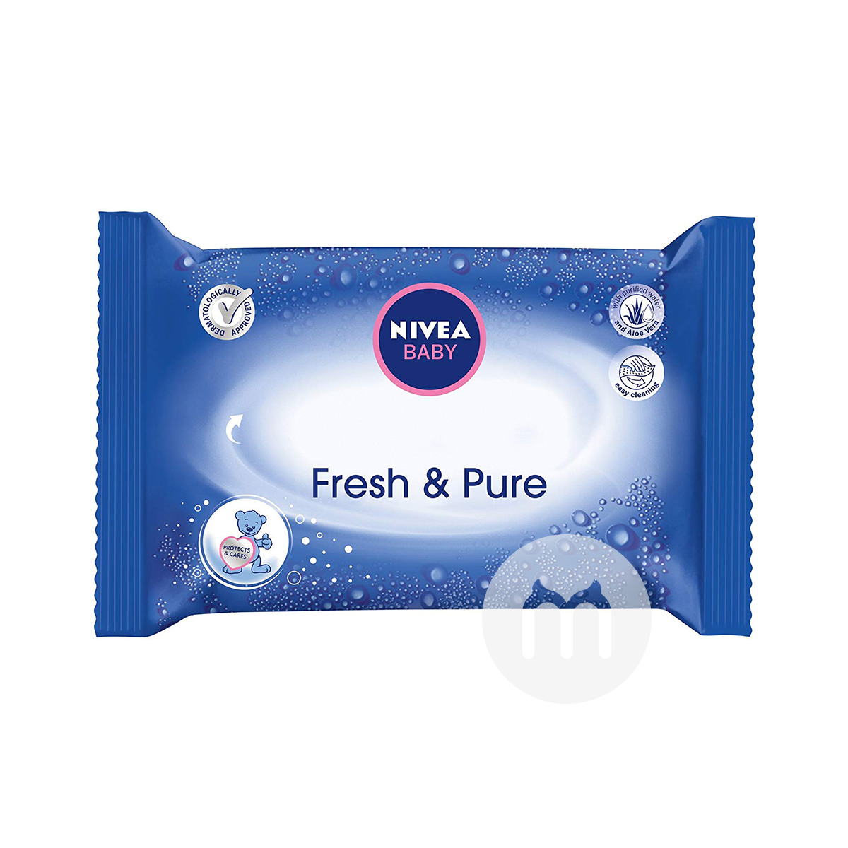 NIVEA Jerman Baby Fresh and Pure Wipes 63 Pieces Versi Luar Negeri