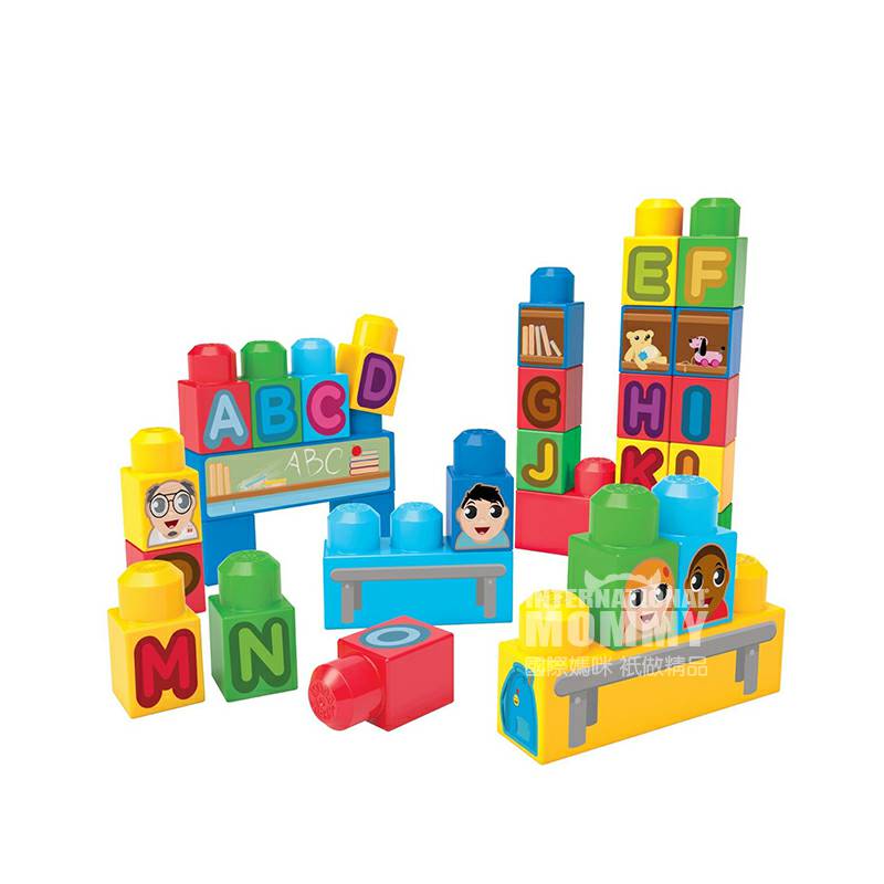 MEGA BLOK Arsitektur Amerika dan tema surat DCH38 Edisi Luar Negeri