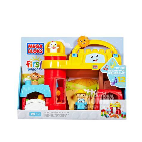 MEGA BLOKS Game American Farm World CXN76 Edisi Luar Negeri